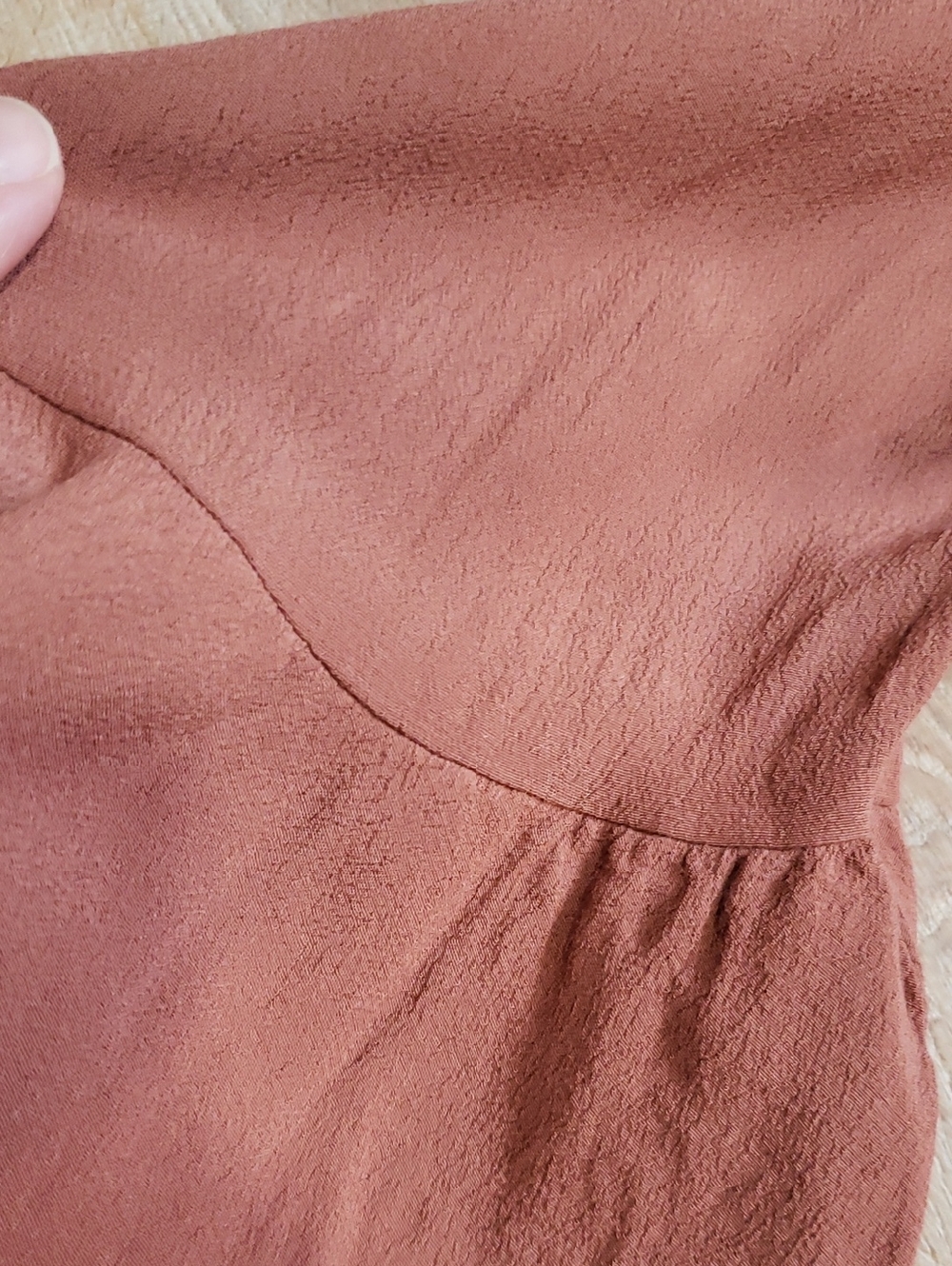 RARE Christy Dawn Maxi Dress In "Mauve Taupe" Color, 2XL - Picture 8 of 9